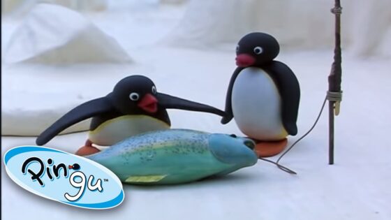 Pingu Goes Fishing With His Family! 🐟 @Pingu 1 Hour | Cartoons for Kids - Kids (0-5), Kingdom Kids Zone - Pingu - Official Channel