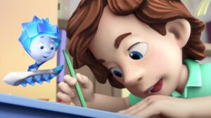 The Draftsman | The Fixies | Cartoons for Children - Kingdom Kids Zone, Little Learners - The Fixies