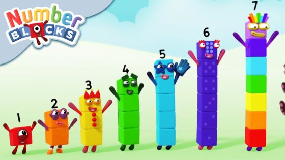 @Numberblocks | Seven Steps 👣 | Learn to Count - Kingdom Kids Zone, Little Learners - Numberblocks