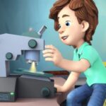 Seeing Germs through a Microscope | The Fixies | Cartoons for Children - Kingdom Kids Zone, Little Learners - The Fixies