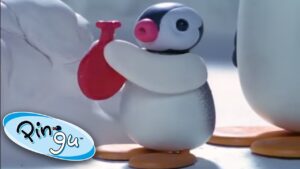 Pinga And The Red Balloon! @Pingu | Cartoons For Kids - Kids (0-5), Kingdom Kids Zone - Pingu - Official Channel
