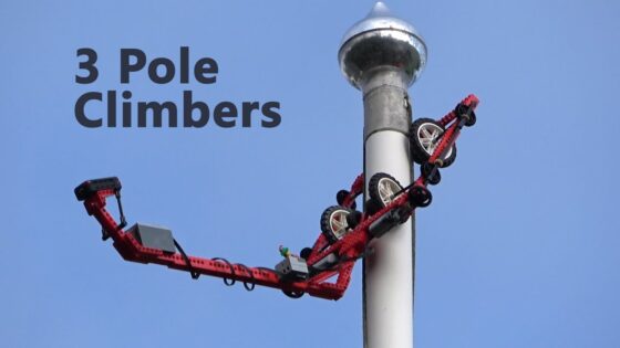 3 Pole Climbing Lego Robots - Kids (6-9), Kingdom Kids Zone - Brick Experiment Channel