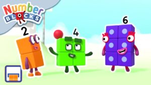 @Numberblocks | Even Tops Club | Numbers Are Everywhere | Educational | Learn to Count - Kingdom Kids Zone, Little Learners - Numberblocks