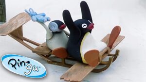 Pingu & Pinga Play On An Aeroplane! @Pingu | Cartoons For Kids - Kids (0-5), Kingdom Kids Zone - Pingu - Official Channel