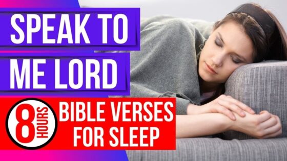 Bible verses for sleep: Speak to me LORD (Peaceful Scriptures)(Sleep with God's Word) - Hope & Healing, Meditations - Peaceful Scriptures Official