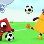​@Numberblocks | Number Football ​👟​⚽​ | Learn to Count - Kingdom Kids Zone, Little Learners - Numberblocks