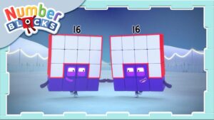 @Numberblocks- Snow Day! ☃️❄️ | Back to School | Learn to Count - Kingdom Kids Zone, Little Learners - Numberblocks
