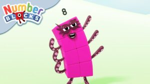 @Numberblocks | Eight's Back to School Sequence 🏫📚 | Educational | Learn to Count - Kingdom Kids Zone, Little Learners - Numberblocks