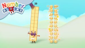 @Numberblocks- Counting to Twenty! 🧮 | Back to School | Learn to Count - Kingdom Kids Zone, Little Learners - Numberblocks
