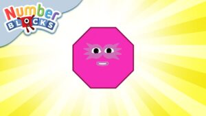 @Numberblocks | An Eight Sided Shape 🛑 | Educational | Learn to Count - Kingdom Kids Zone, Little Learners - Numberblocks