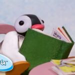 Pinga Reads A Green Book! @Pingu Cartoon For Kids - Kids (0-4), Kingdom Kids Zone - Pingu - Official Channel