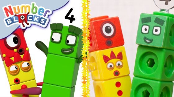 @Numberblocks- Peekaboo! 🙈✨| Numberblocks MathLink Cubes | Learn to Count - Kingdom Kids Zone, Little Learners - Numberblocks
