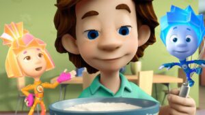 Whipped Cream | The Fixies | Cartoons for Children - Kingdom Kids Zone, Little Learners - The Fixies