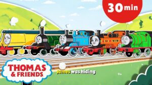 Thomas & Friends™ Nursery Rhymes – 6 Little Trains | +more Kids Songs - Kids TV Series, Kingdom Kids Zone - Thomas & Friends