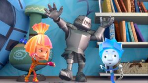 Фиксики – 😼 Сборник страшных серий: Пятница 13-е 👻 - Kingdom Kids Zone, Little Learners - Фиксики