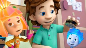 The Tin Can | The Fixies | Cartoons for Children - Kingdom Kids Zone, Little Learners - The Fixies