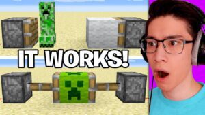 Testing Minecraft Block Facts That Feel Illegal - Gameplay, Kingdom Kids Zone, Minecraft - EYstreem