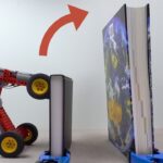Making Lego Car CLIMB More Obstacles - Kids (6+), Kingdom Kids Zone - Brick Experiment Channel
