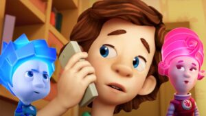 The Phone Call | The Fixies | Cartoons for Children - Kingdom Kids Zone, Little Learners - The Fixies