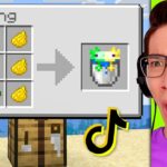Testing Viral Minecraft Tricks That You Didn’t Know - Gameplay, Kingdom Kids Zone, Minecraft - EYstreem