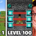 Testing Minecraft Base Defenses From Level 1 to Level 100 - Gameplay, Kingdom Kids Zone, Minecraft - EYstreem
