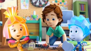 Fixing the Train | The Fixies | Cartoons for Children - Kingdom Kids Zone, Little Learners - The Fixies