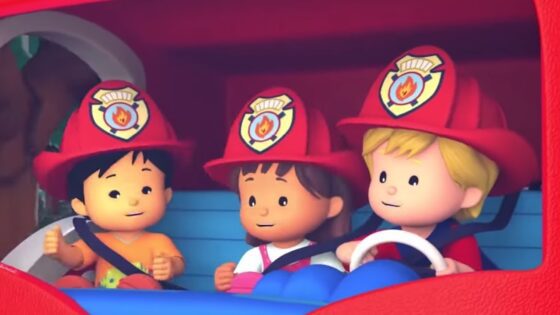 Out In The Fire Truck! ⭐ Little People – Fisher-Price ⭐ Compilation - Kids TV Series, Kingdom Kids Zone - Little People - Fisher Price