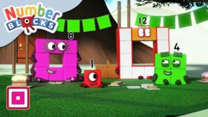 @Numberblocks- Squares with Holes in Club ⏹ | Numbers Are Everywhere | Educational | Learn to Count - Kingdom Kids Zone, Little Learners - Numberblocks