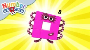 @Numberblocks | Eight Loves to Sing 🎤🎶 | Educational | Learn to Count - Kingdom Kids Zone, Little Learners - Numberblocks