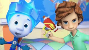 Building a Bird Feeder | The Fixies | Cartoons for Children - Kingdom Kids Zone, Little Learners - The Fixies