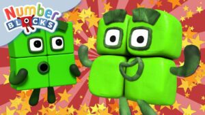 @Numberblocks- Make Your Own Number Four! 🛠✨| Numberblocks Crafts | Play-Doh - Kingdom Kids Zone, Little Learners - Numberblocks