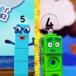 @Numberblocks- Off We Go! 🌊| Numberblocks MathLink Cubes | Learn to Count - Kingdom Kids Zone, Little Learners - Numberblocks