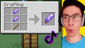 Testing Viral Minecraft TikToks That Are 100% Real - Gameplay, Kingdom Kids Zone, Minecraft - EYstreem