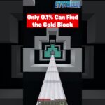 only 0.1% can find the gold block #shorts - Gameplay, Kingdom Kids Zone, Minecraft - EYstreem