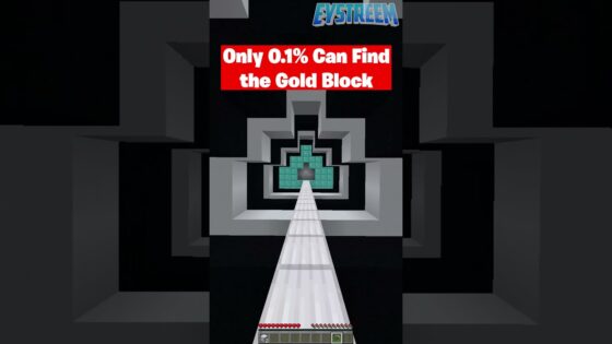 only 0.1% can find the gold block #shorts - Gameplay, Kingdom Kids Zone, Minecraft - EYstreem