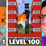 Testing Minecraft Anxiety From Level 1 to Level 100 - Gameplay, Kingdom Kids Zone, Minecraft - EYstreem