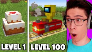 Testing Minecraft Build Hacks From Level 1 to Level 100 - Gameplay, Kingdom Kids Zone, Minecraft - EYstreem