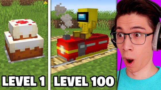 Testing Minecraft Build Hacks From Level 1 to Level 100 - Gameplay, Kingdom Kids Zone, Minecraft - EYstreem
