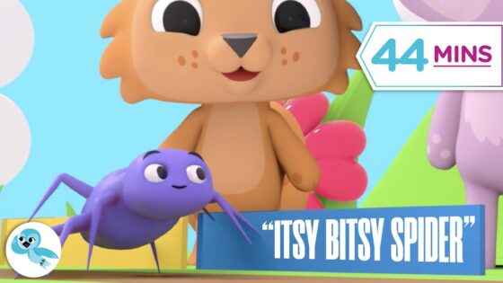 "Itsy Bitsy Spider" plus 44 Minutes of nursery rhymes - Kingdom Kids Zone, Sing With Me - Listener Kids