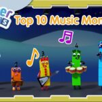 @Numberblocks- Top 10 Music Moments! π€πΆ | Learn to Count - Kingdom Kids Zone, Little Learners - Numberblocks