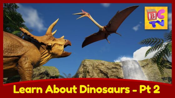 Learn About Dinosaurs Part 2 For Kids | Velociraptor, Quetzalcoatlus, Fossils and More! - Kingdom Kids Zone, Little Learners - Brain Candy TV