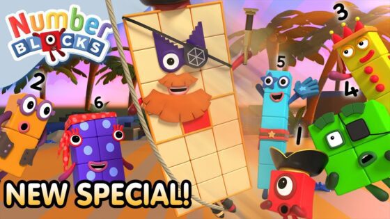 The Treasure Of Hexagon Island! | Numberblocks Full Episode | 123 – Numbers Cartoon For Kids - Kingdom Kids Zone, Little Learners - Numberblocks
