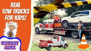Real Tow Trucks for Kids - Kingdom Kids Zone, Shows - Cowboy Jack
