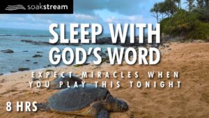 EXPECT MIRACLES! Sleep With God's Word – With Rain, Thunder, & Ocean Waves - Hope & Healing, Meditations - SOAKSTREAM - Healing Scriptures