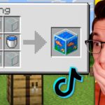 Testing Viral Minecraft Life Hacks That Are 100% Fact - Gameplay, Kingdom Kids Zone, Minecraft - EYstreem