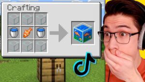 Testing Viral Minecraft Life Hacks That Are 100% Fact - Gameplay, Kingdom Kids Zone, Minecraft - EYstreem