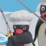 Pingu Goes Fishing With His Dad! @Pingu | Pingu in the City | Cartoons for Kids - Kids (0-4), Kingdom Kids Zone - Pingu - Official Channel
