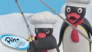 Pingu Goes Fishing With His Dad! @Pingu | Pingu in the City | Cartoons for Kids - Kids (0-5), Kingdom Kids Zone - Pingu - Official Channel