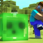 Don't Touch This Slime in Minecraft #shorts - Gameplay, Kingdom Kids Zone, Minecraft - EYstreem