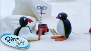Pingu And The Red Wind Up Car! @Pingu 1 Hour | Cartoons for Kids - Kids (0-5), Kingdom Kids Zone - Pingu - Official Channel